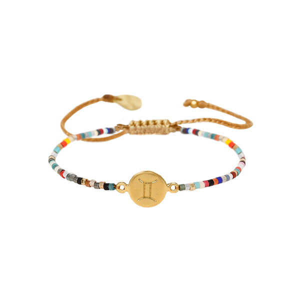 Sparkly Gemini adjustable bracelet 11808