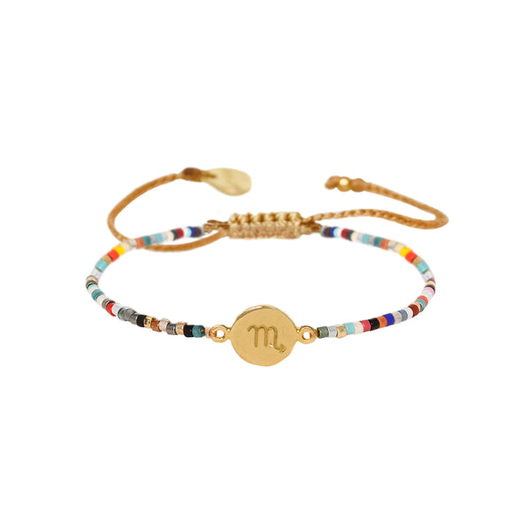 Sparkly Scorpio adjustable bracelet 11813
