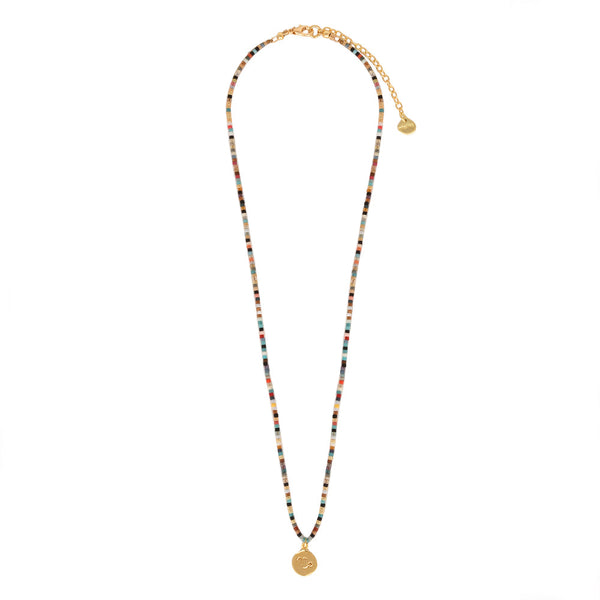 Sparkly Capricorn pendant necklace 11883