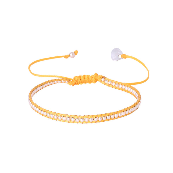 Row Yellow Bracelet