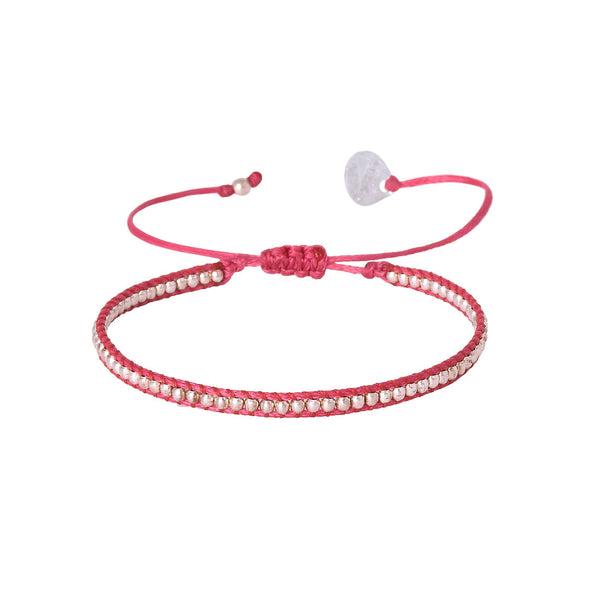 Row Pink Bracelet