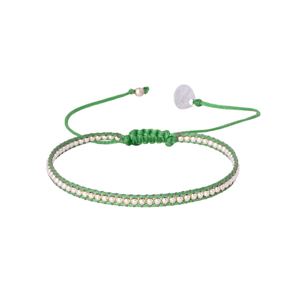 Row Green Bracelet