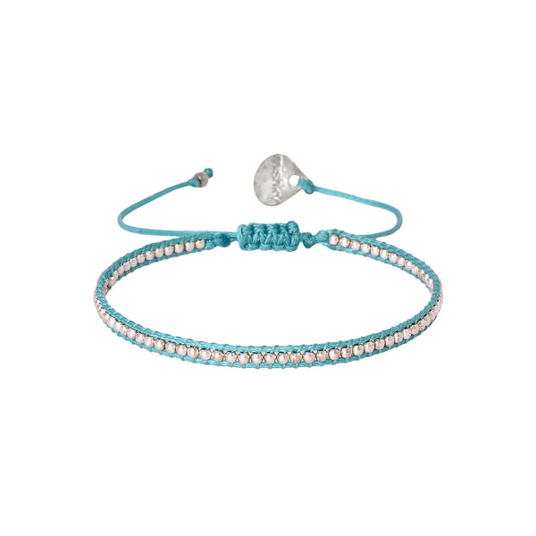 Row Turquoise Bracelet