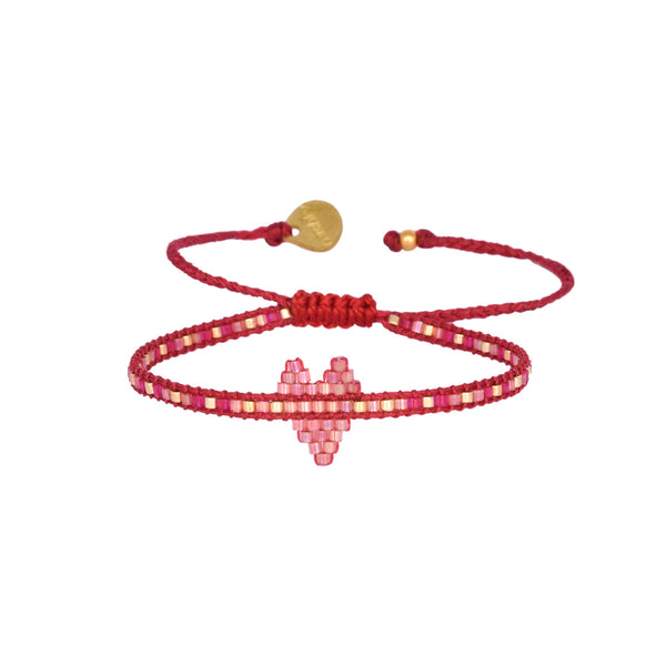 Heartsy Row adjustable bracelet