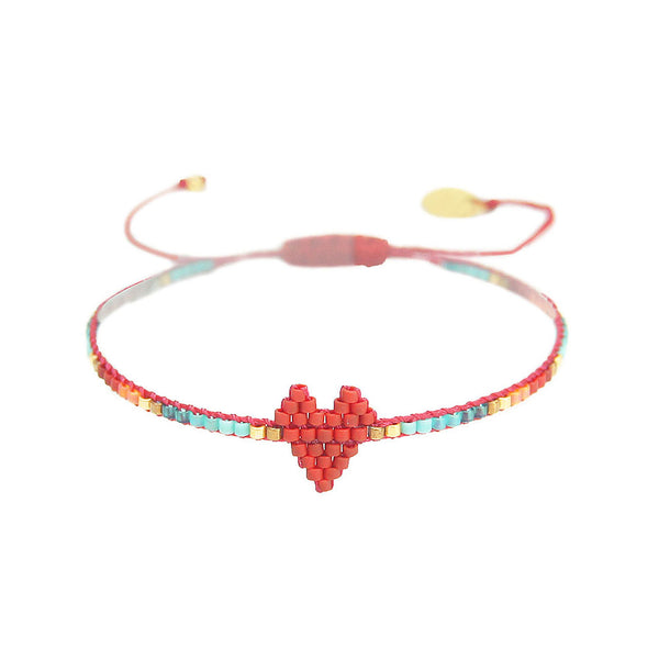 HEARTSY ROW BRACELET