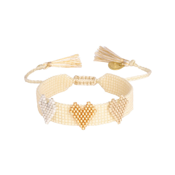 Love X3 Gold Bracelet