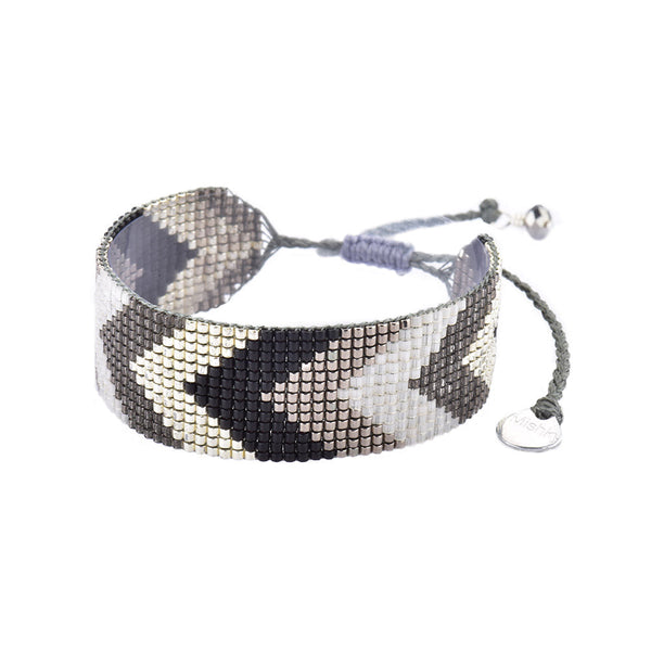 Forward Black/Silver Bracelet