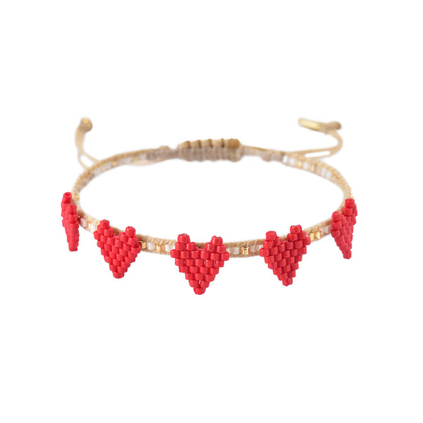 BRAZALETE MULTI CORAZÓN ROW