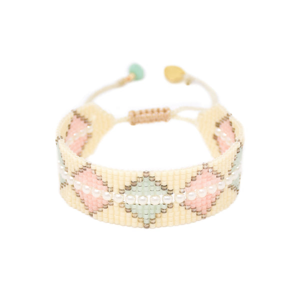 Metzi Pink/Mint Bracelet