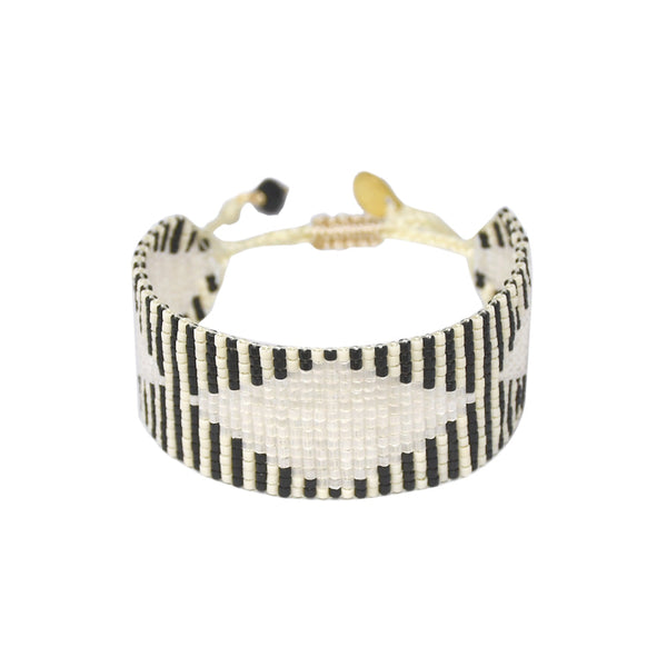 Turbot Black/White Bracelet