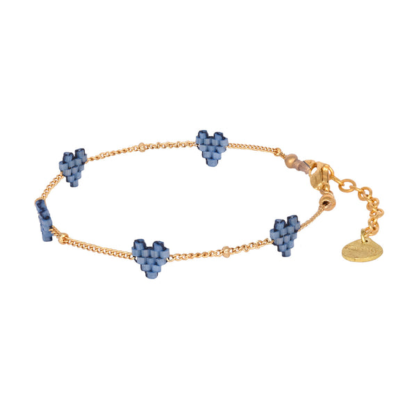 Heartsy Chain adjustable bracelet