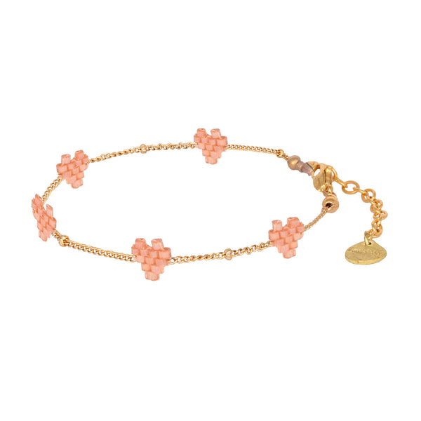 Heartsy Chain adjustable bracelet