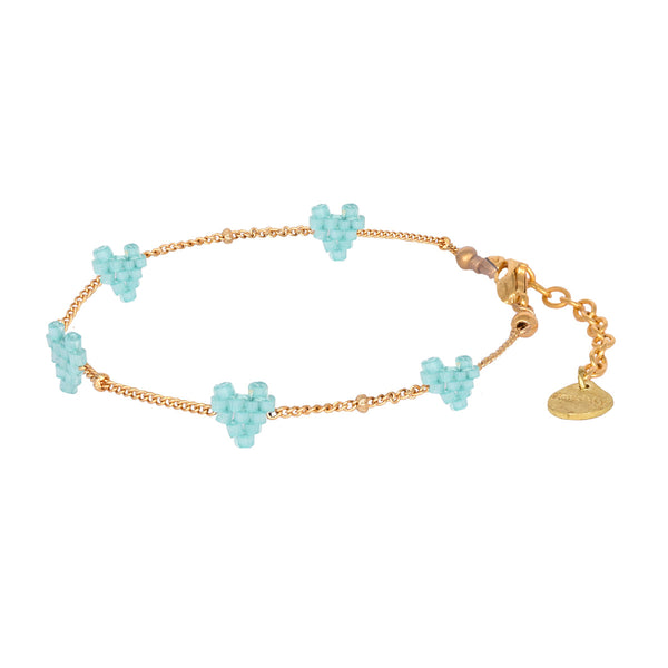 Heartsy Chain adjustable bracelet