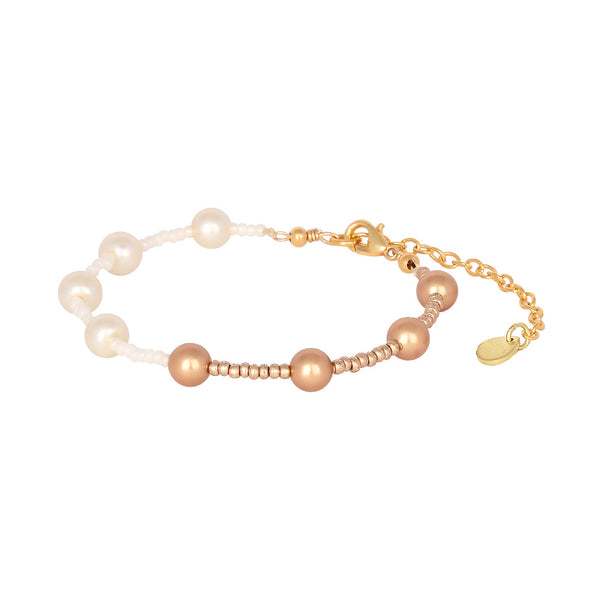 Pearly Mix adjustable bracelet