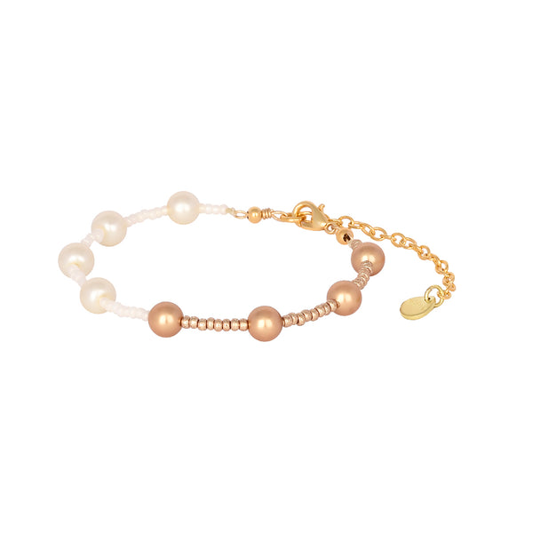 Pearly Mix adjustable bracelet