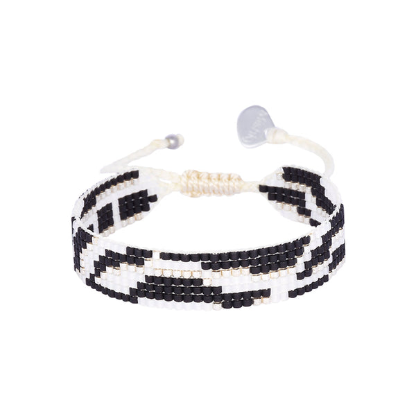 Zebra adjustable bracelet