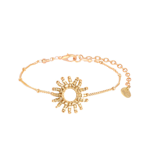 Fringe Sun Gold Bracelet