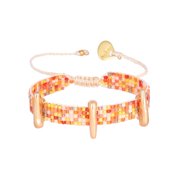 Pulsera Prisma Naranja