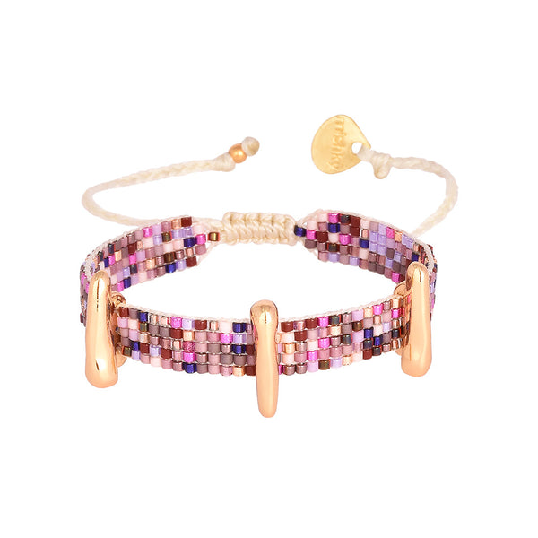 Pulsera Prisma Púrpura