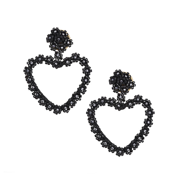 Sublime Heart stud earrings 11512