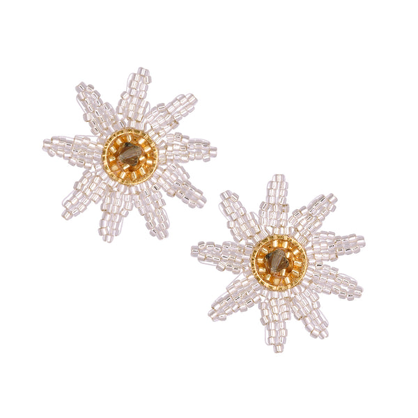 Pendientes de plata Shinny Sun