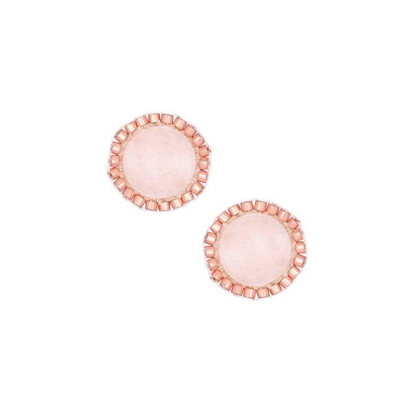 Pendientes de botón Lady D