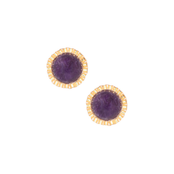 Pendientes de botón Lady D
