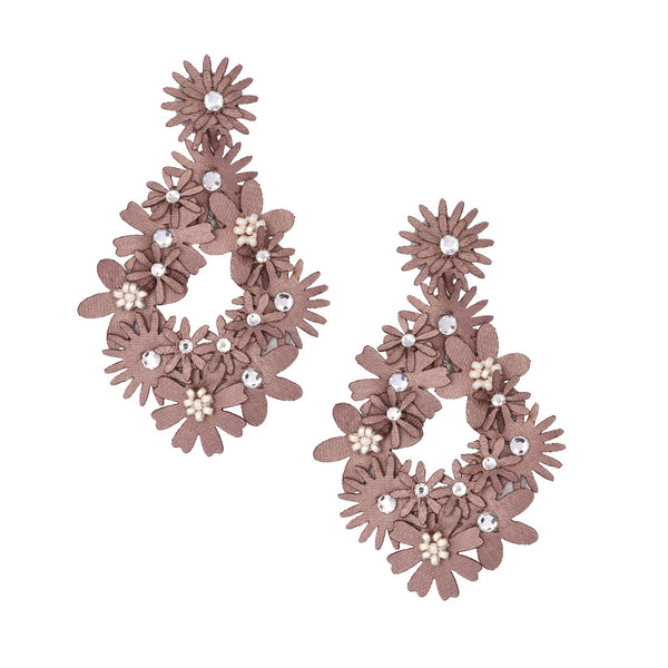 Flower Drop 2.0 stud earrings