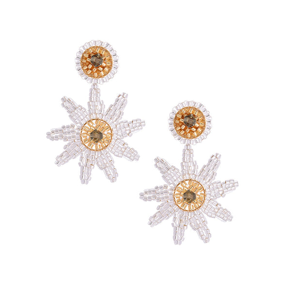 Pendientes de plata Sunshine
