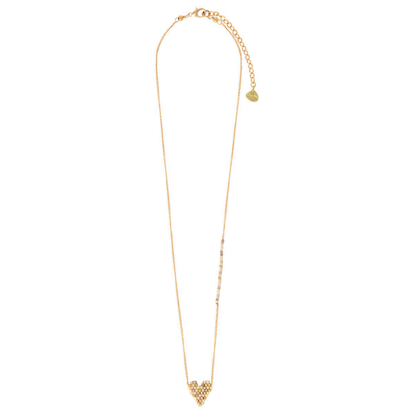 Collar de oro Heartsy
