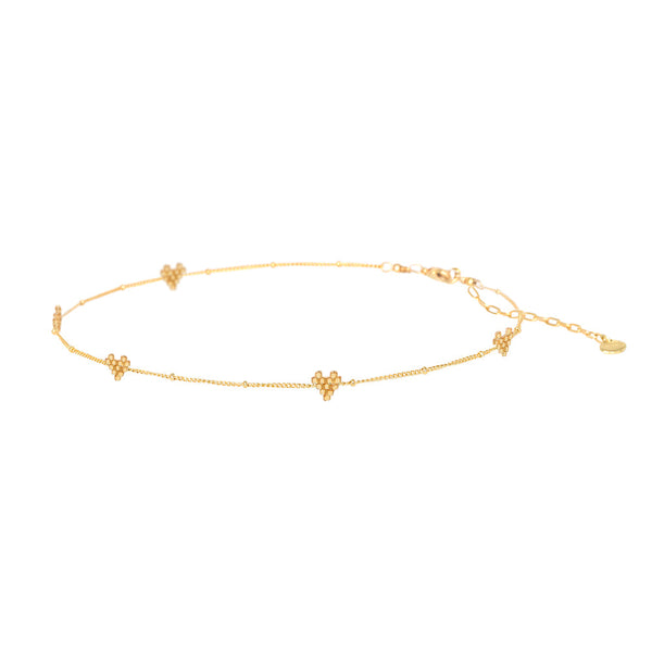Mini collar de oro Heartsy