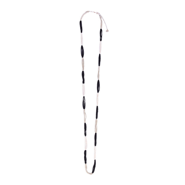 Kali Black/White Necklace