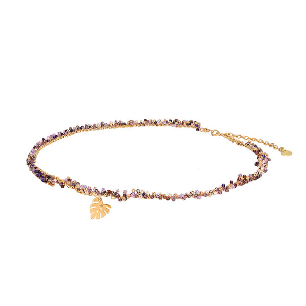 Collar morado Flow