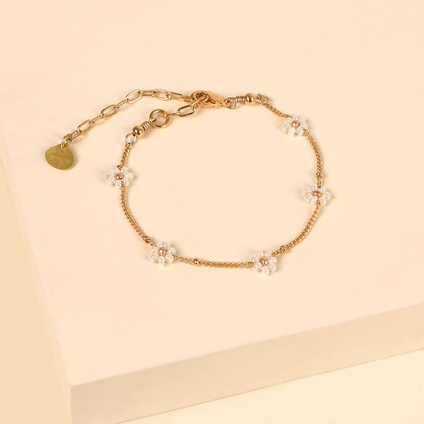 FLOWER CHAIN BRACELET