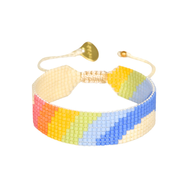 Rainbow adjustable bracelet 12277