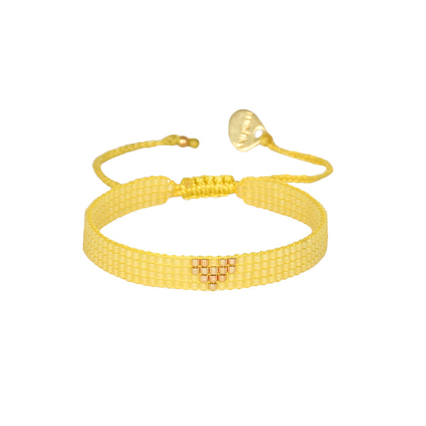 Golden Heartsy adjustable bracelet 12071