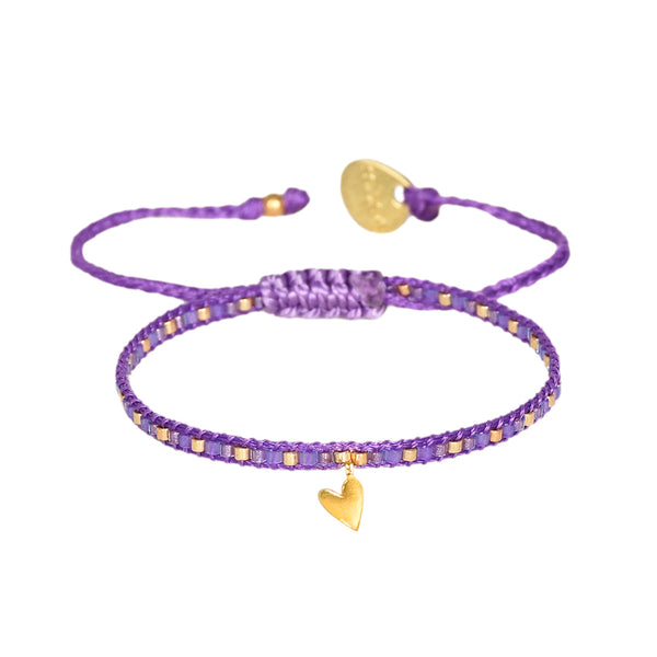 Colorful Heart adjustable bracelet 12215