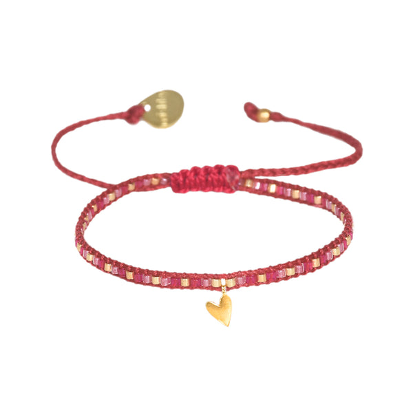 Colorful Heart adjustable bracelet 12216
