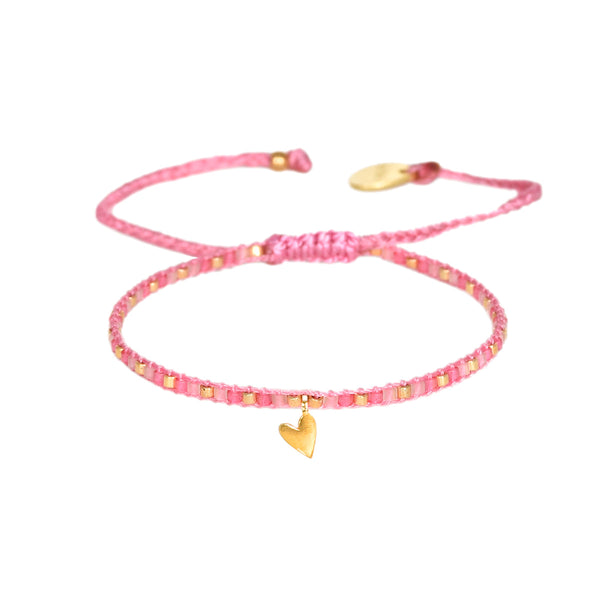 Colorful Heart adjustable bracelet 12218