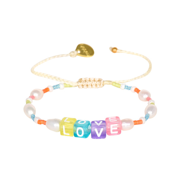 Love Pearls adjustable bracelet 12249