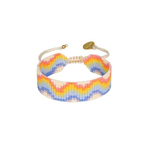 Rainbow Waves adjustable bracelet 12276