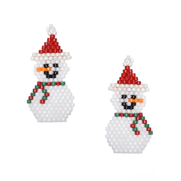 SNOWMAN EARRINGS