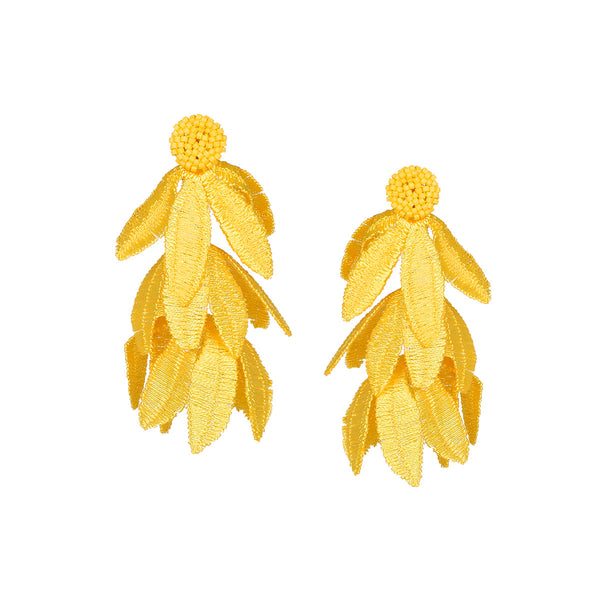 Summer Leaves stud earrings 12202
