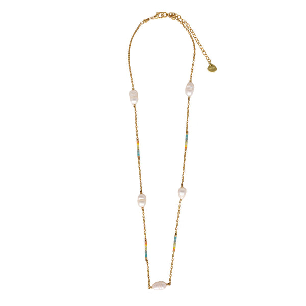 Perlas adjustable necklace 12199