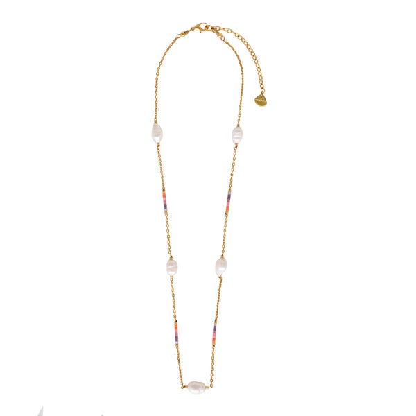 Perlas adjustable necklace 12200