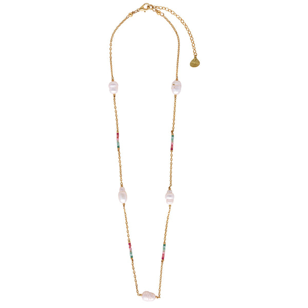 Perlas adjustable necklace 12201